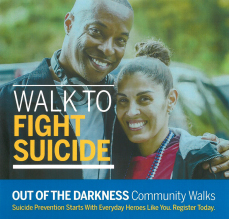 Out of the Darkness Walks Poster