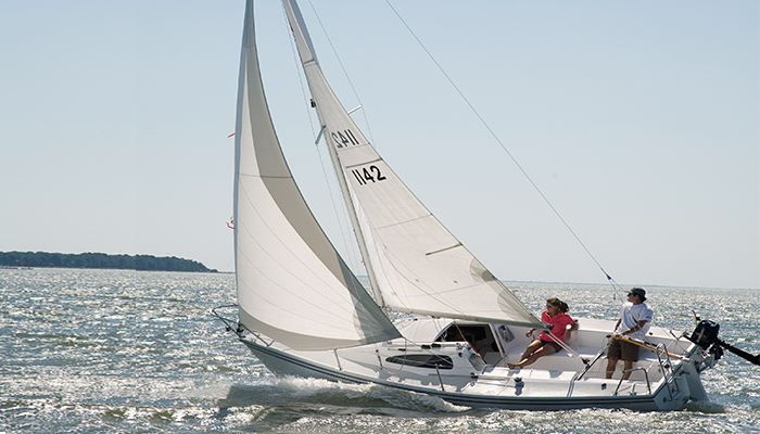 H2O Sports Flick sailboat (monohaul catalina)