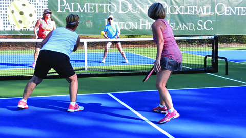 Pickleball Observations playing pickleball