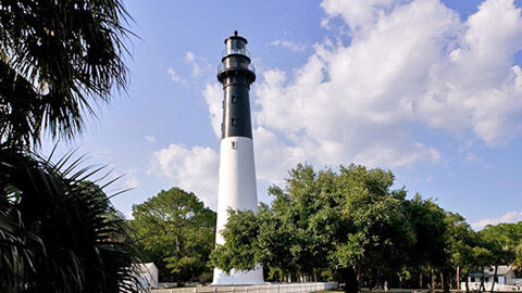 historic Hunting Island Lighthouse