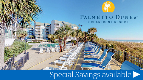 Palmetto Dunes Oceanfront Resort®. lounge chairs poolside