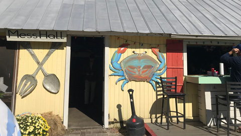 Where To Enjoy Gullah Cuisine. a yellow building