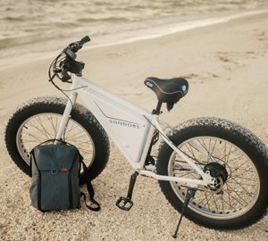 E-Bike Rules on Hilton Head Island. An white electric bike