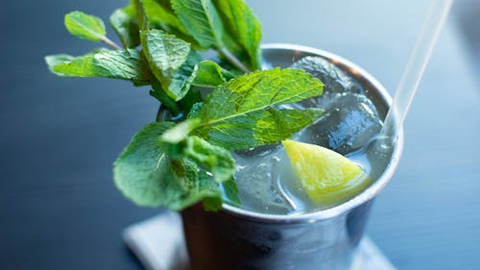 The Mint Julep- The Southern Cocktail. A drink with mint sprigs